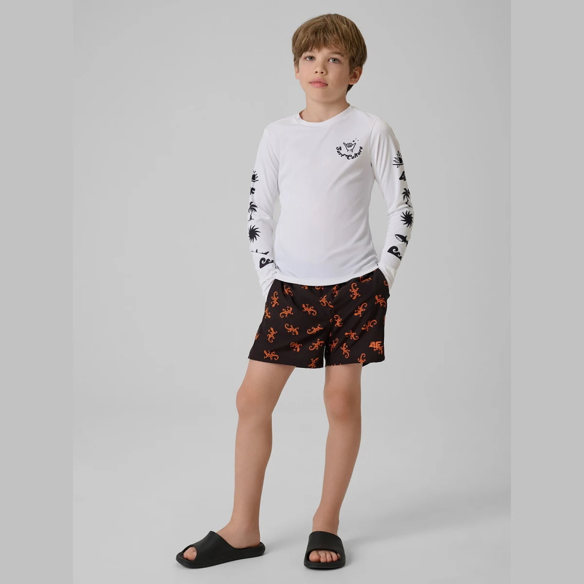 Chlapčenské plážové boardshorty - multicolor · záber 3