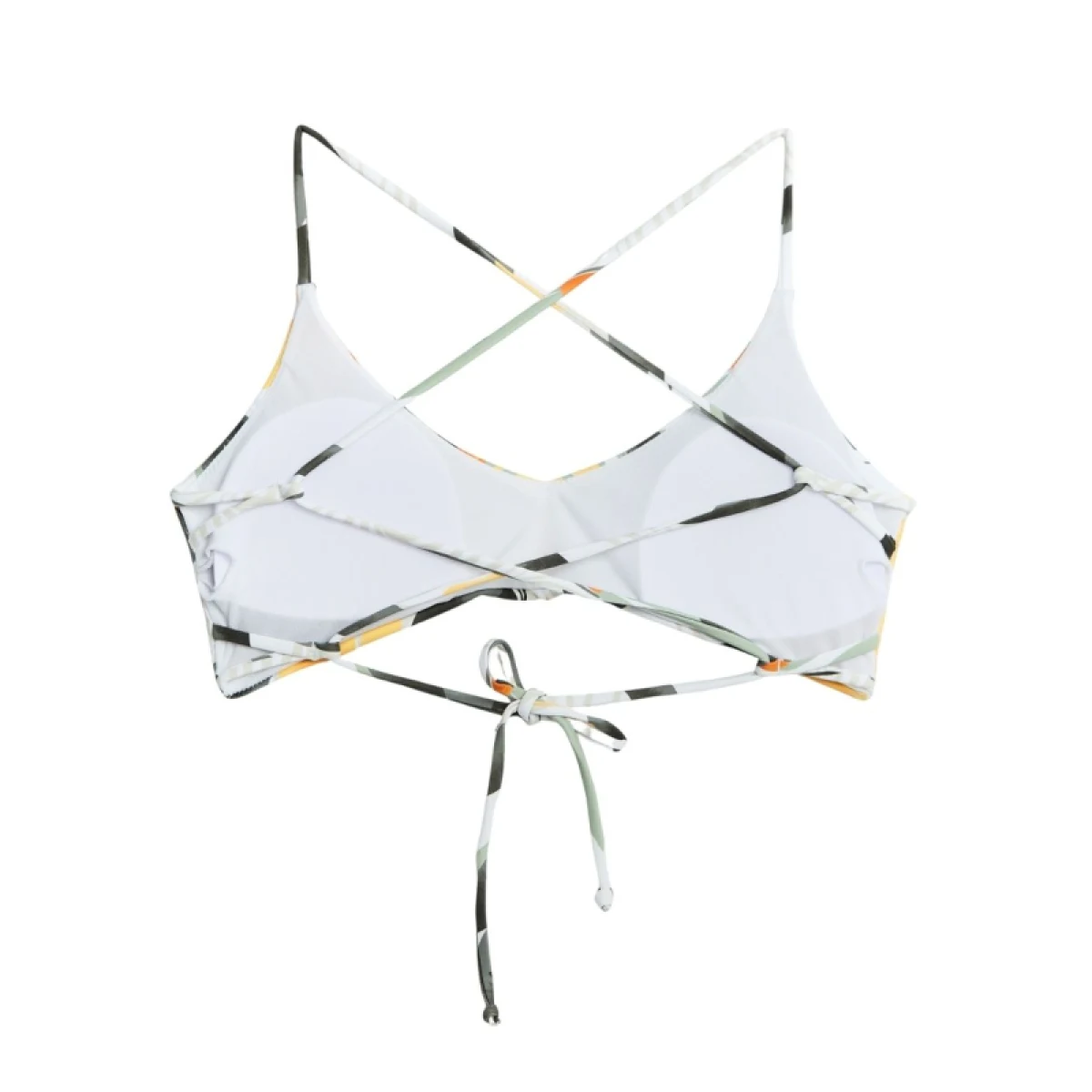 Dámske plavky vrchný diel FUNDANGO Moana Bralette Top-522-tropical green · záber 2