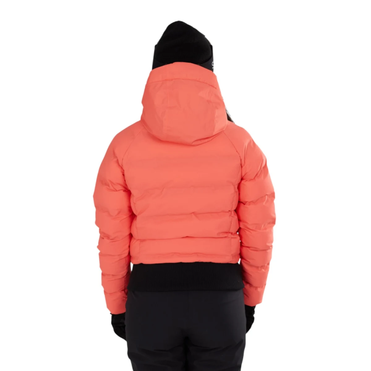 Dámska lyžiarska bunda FUNDANGO Zina Padded Jacket-352- coral · záber 2