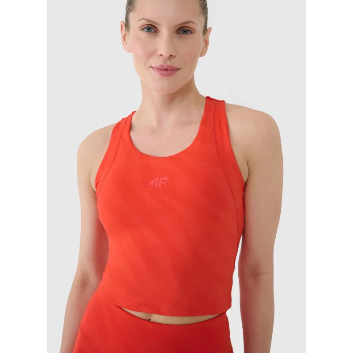 Dámské tréninkové tílko 4F SLEEVELESS FNK F413-62S-RED · záber 2