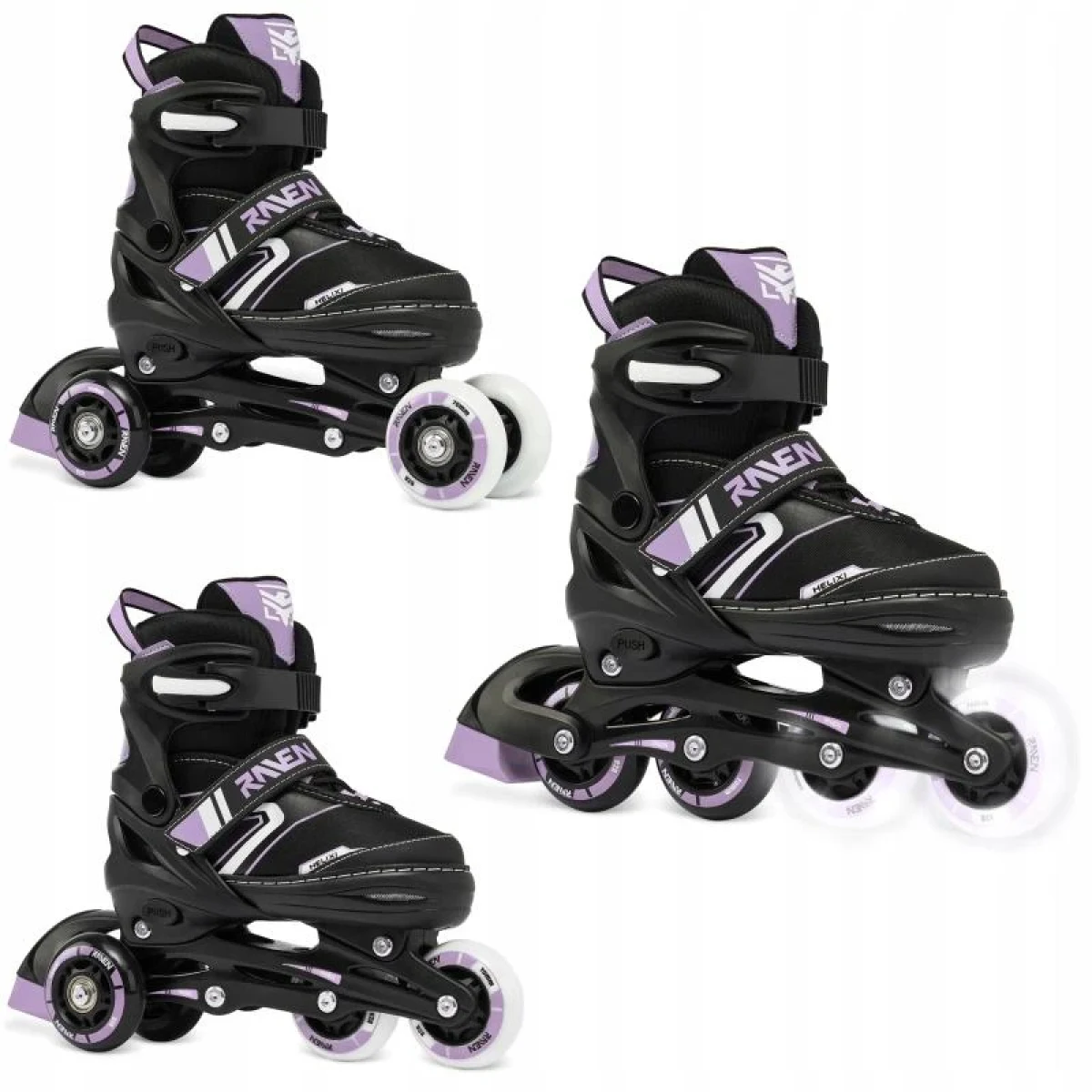 Raven Helixi Black/Violet - Velikost: 38-42 | Barva: Čierna · záber 3