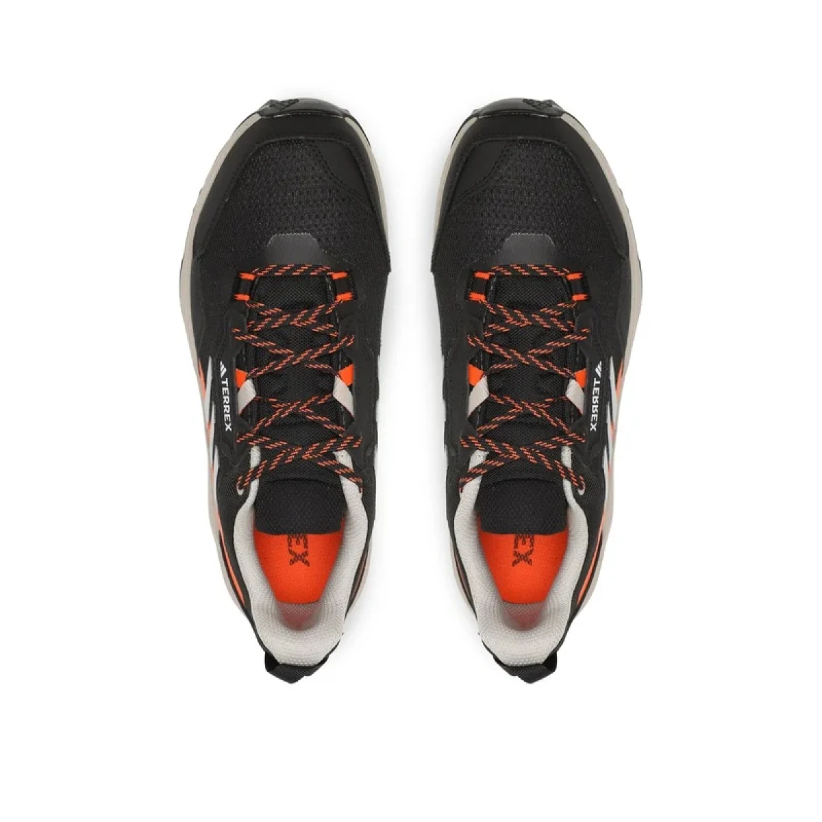Pánská nízká turistická obuv ADIDAS Terrex AX4 core black wonder silver impact orange · záber 4