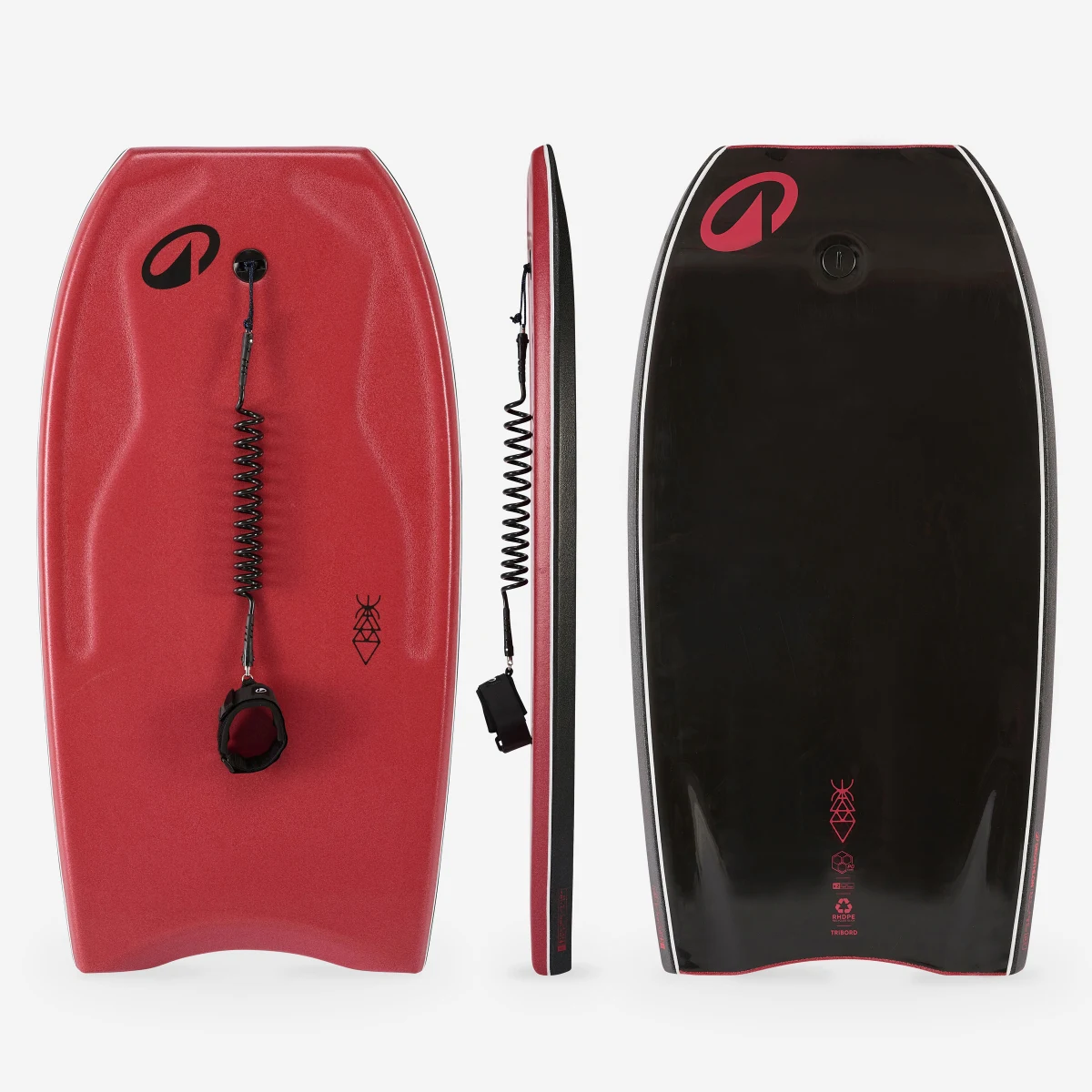 DECATHLON Bodyboard 500 červený 38 · záber 1