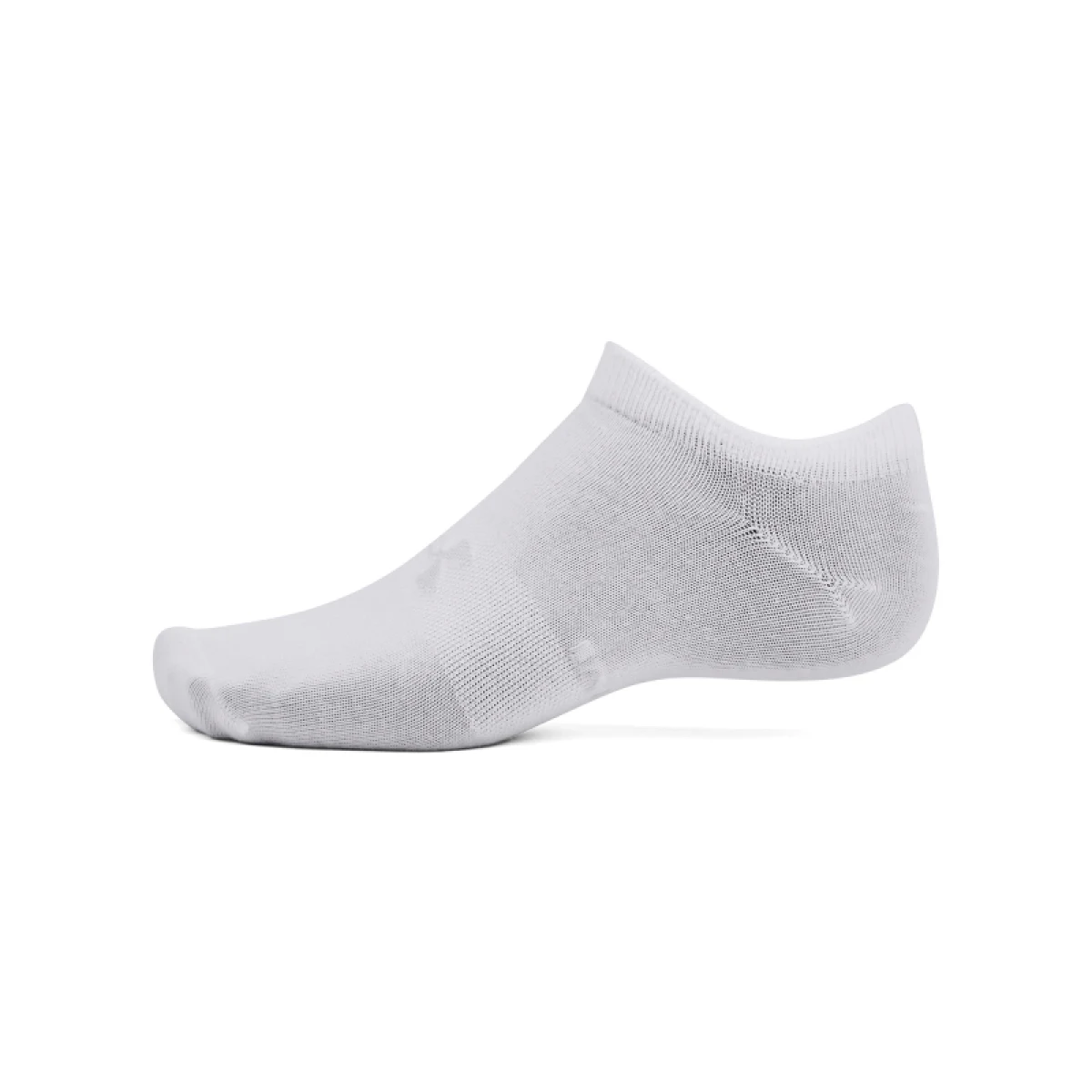 Ponožky UNDER ARMOUR UA Essential No Show 6 Pack-WHT · záber 3