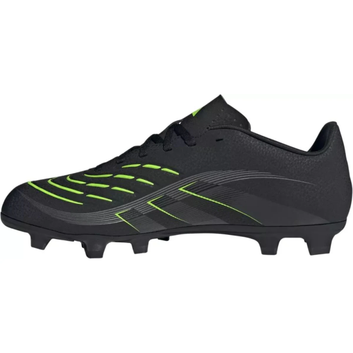 Pánske futbalové kopačky outdoorové ADIDAS Predator Club M FG MG core black carbon lucid lemon · záber 2
