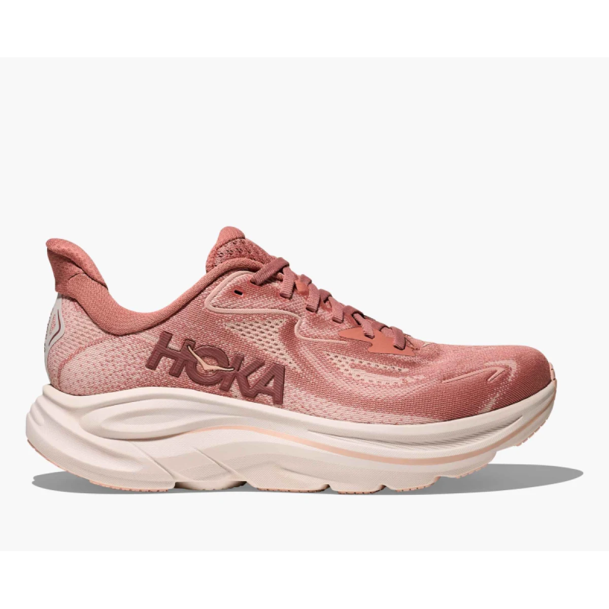 Dámska bežecká obuv HOKA Clifton 10 W blush rose latte · záber 3