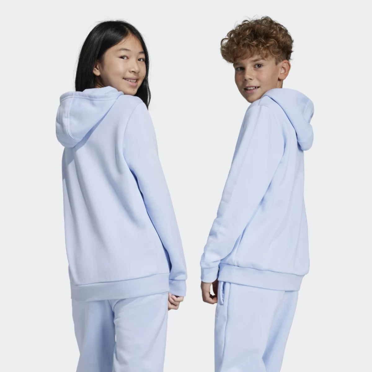 Juniorská mikina s kapucí ADIDAS ORIGINALS HOODIE-Blue · záber 4
