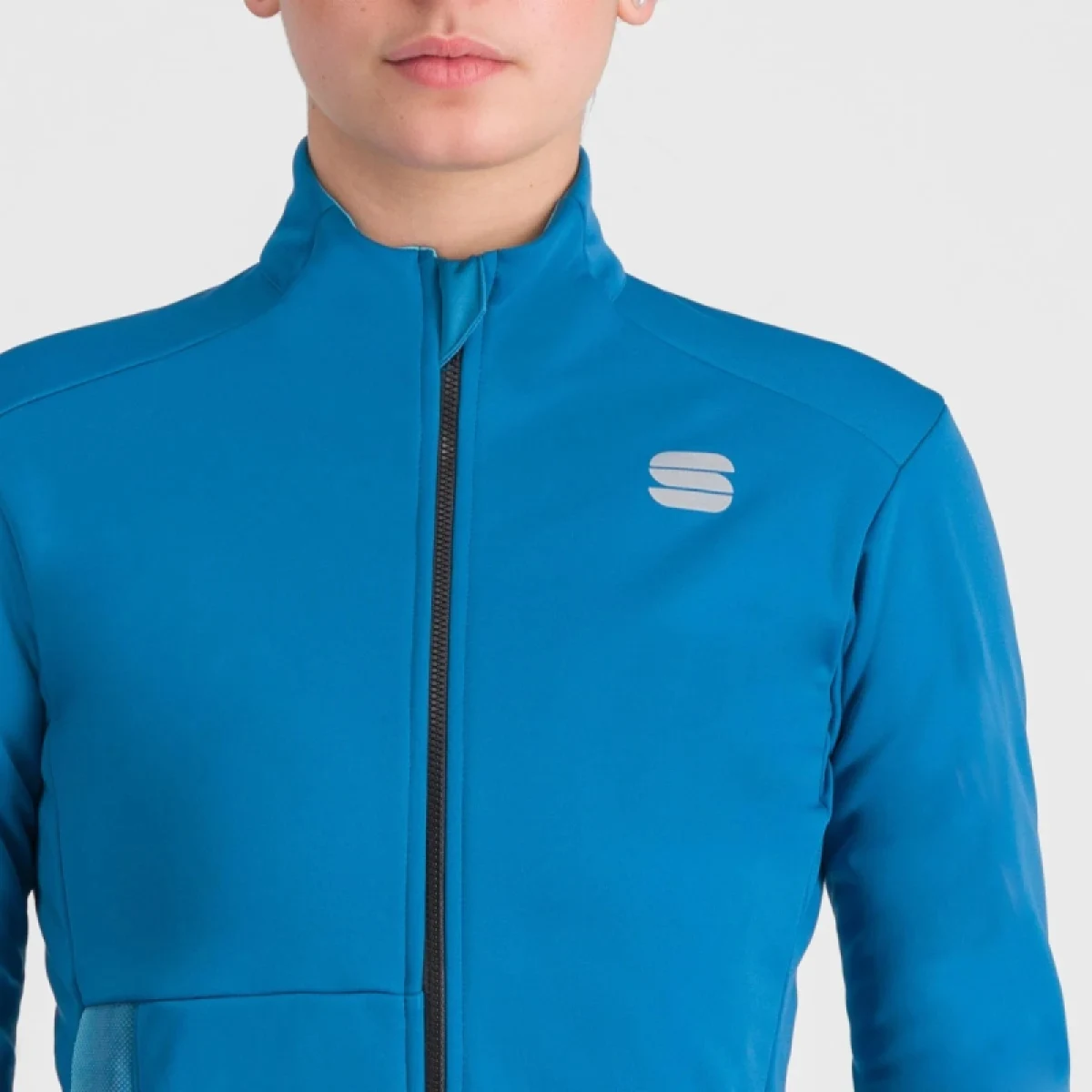 Dámská cyklistická bunda SPORTFUL Super w jacket, berry blue · záber 5