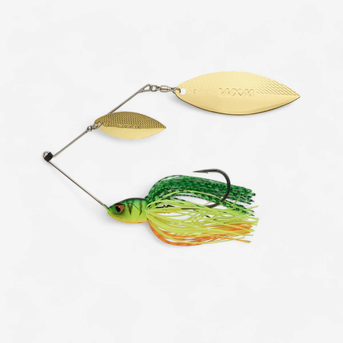 CAPERLAN Nástraha spinnerbait Spino PK 28 g firetiger bez · záber 1