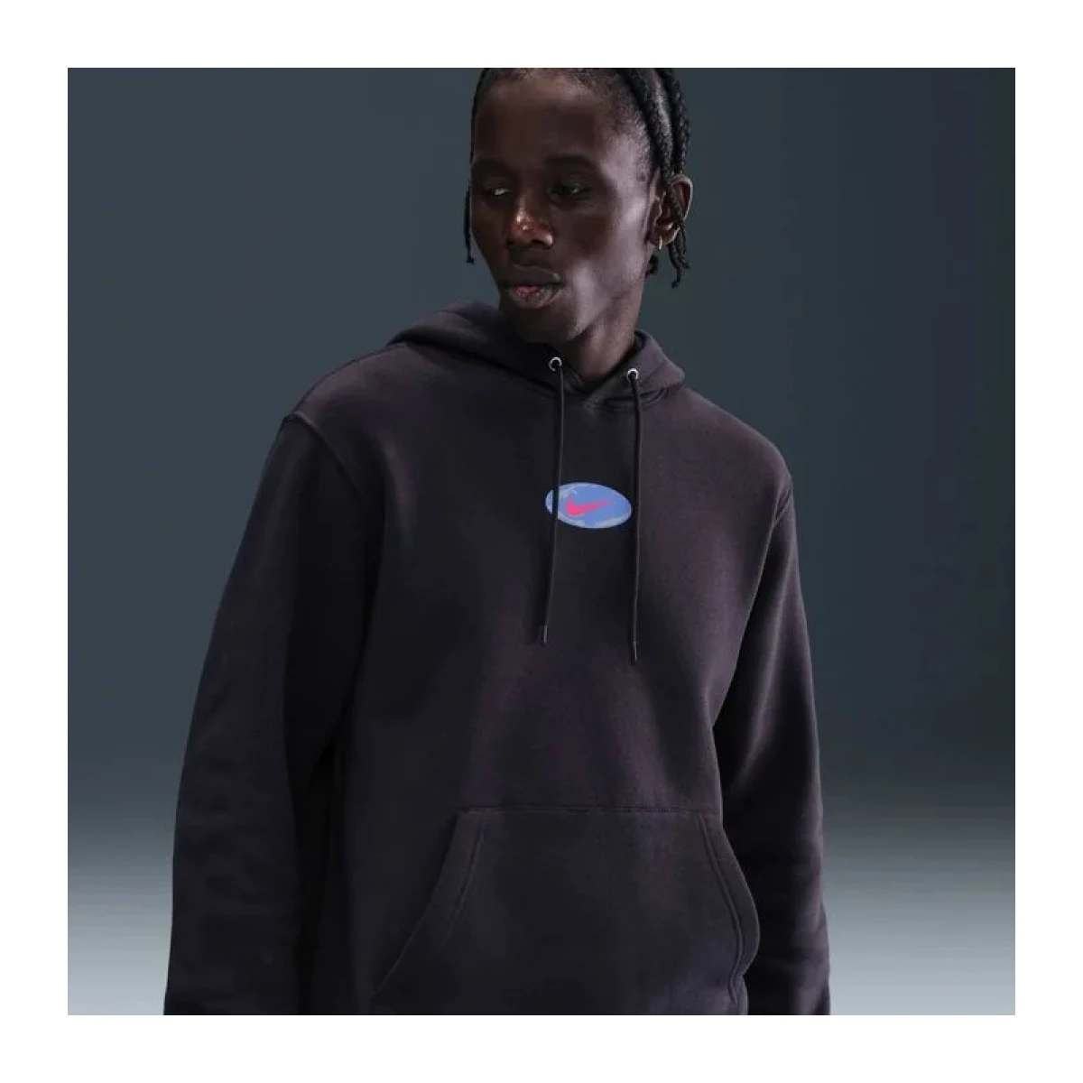 Pánska mikina s kapucňou NIKE U NSW HDY CLUB PO BB OC 2 CAVE PURPLE · záber 4