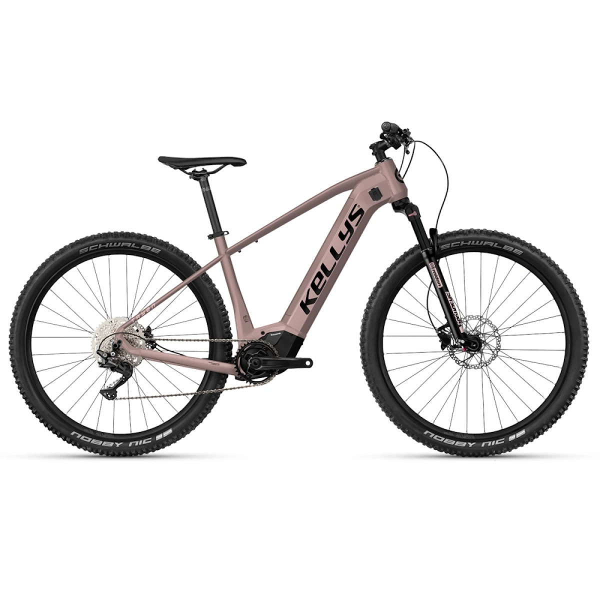 Kellys TAYEN R50 P 820Wh 29" - model 2025 Rose Gold - M (17", 170-185 cm) - Veľkosť: 170-185, M, 29 | Farba: zlatá · záber 1