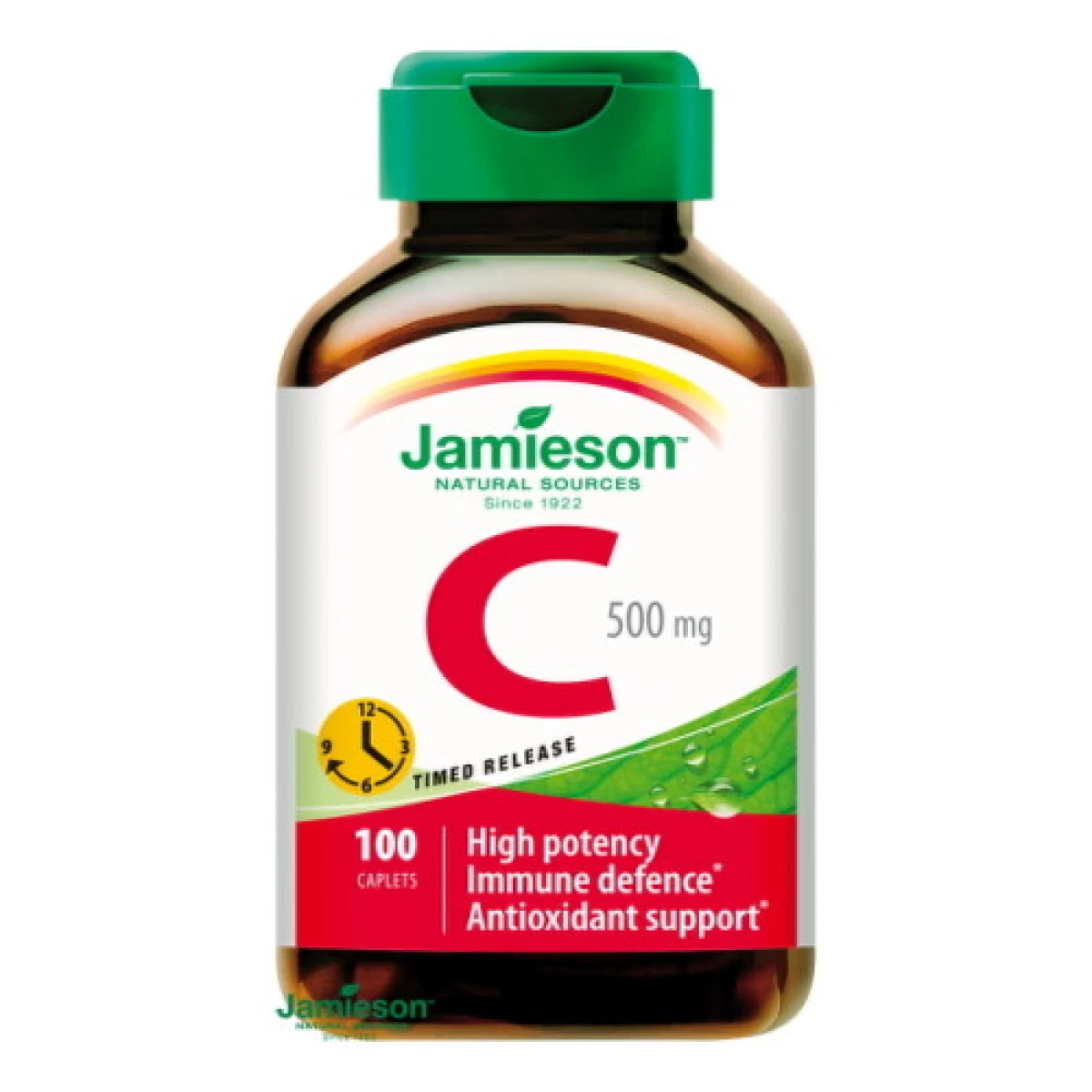 JAMIESON Vitamín C 500 mg s postupným uvoľňovaním 100 tabliet · záber 1