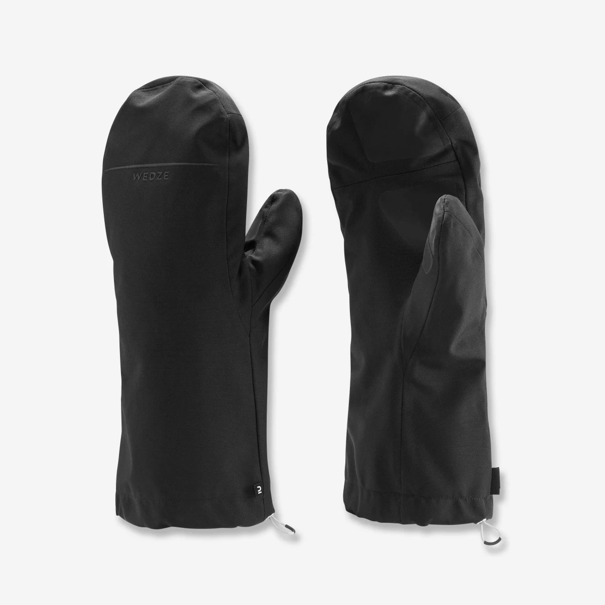 WEDZE Lyžiarske vrchné rukavice čierne 2XL-3XL · záber 1