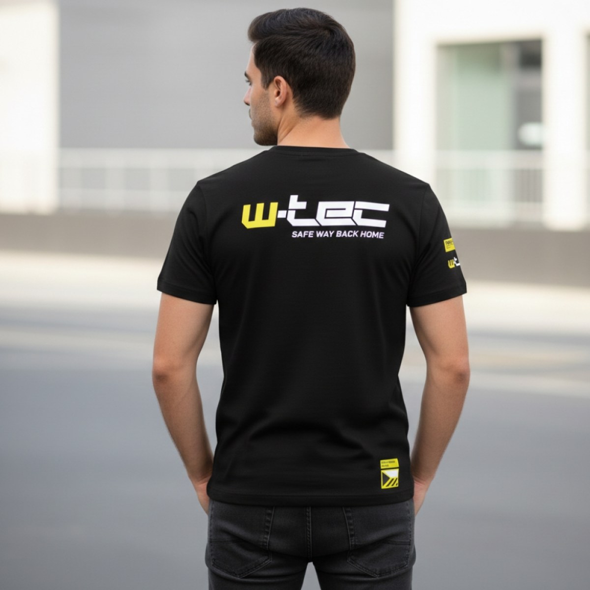 W-TEC Tričko Signature W-TEC čierna - S · záber 2