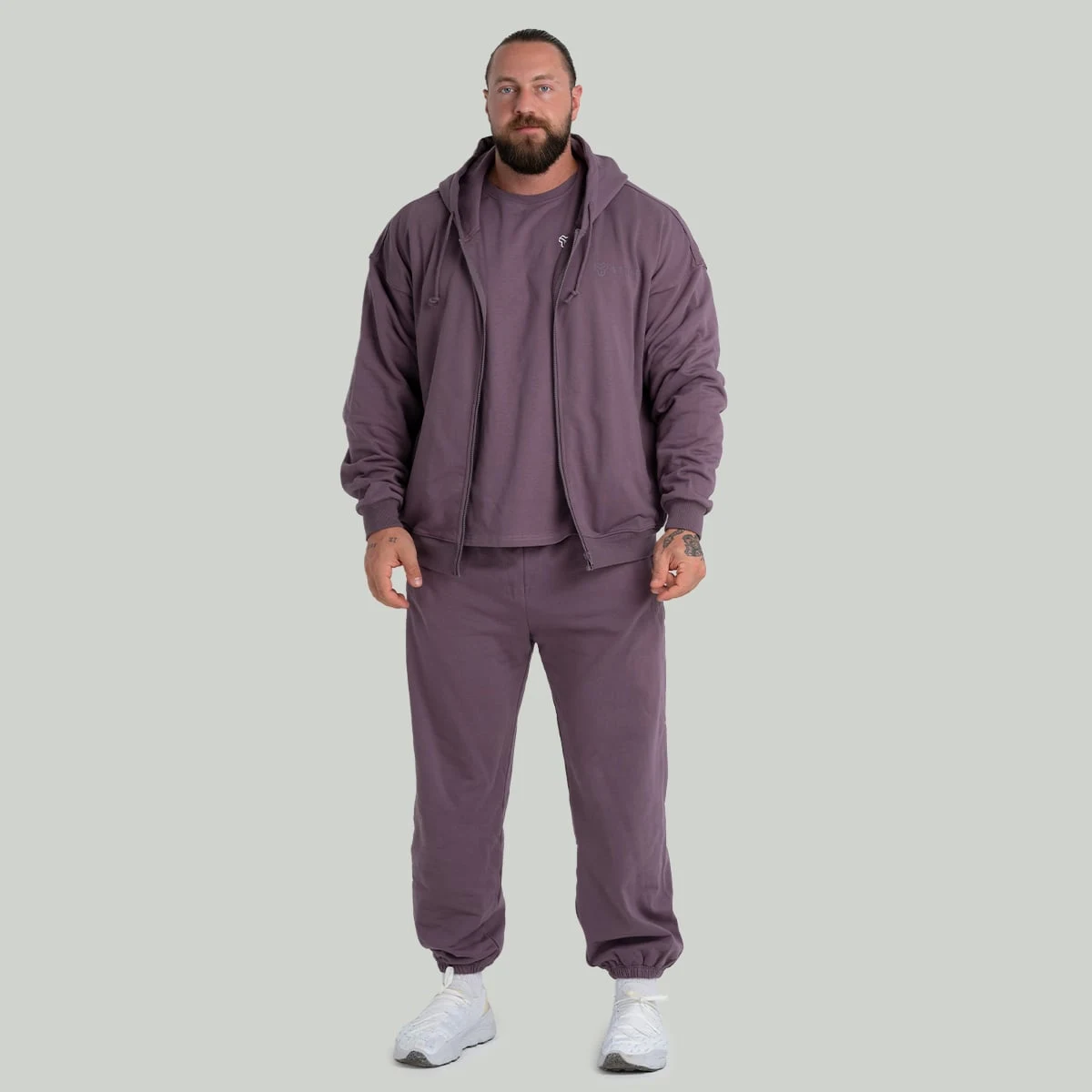 STRIX Mikina Zip Dusk - Velikost: M | Barva: Fialová | Hmotnost: 0,92 kg | Balení: 23 · záber 5