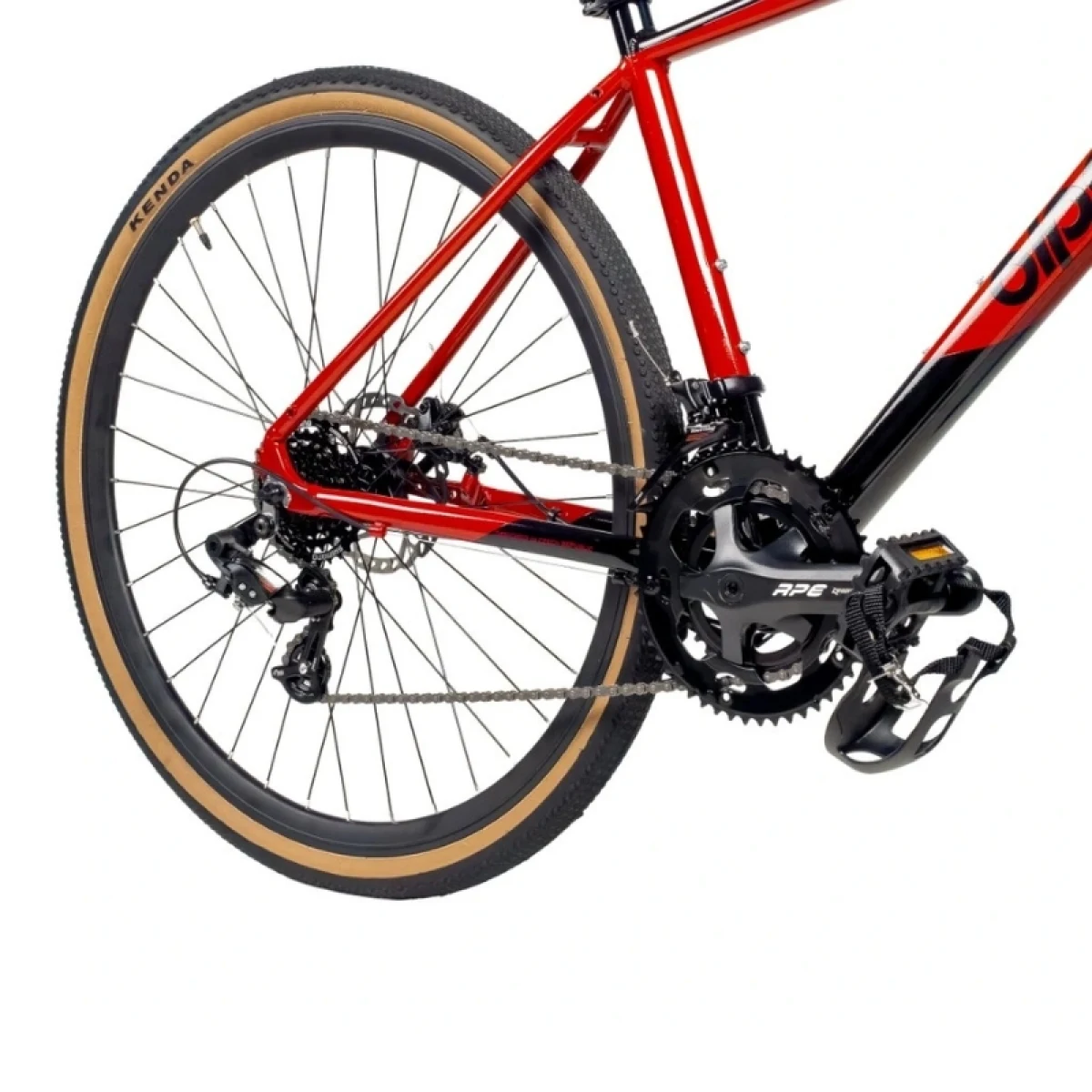 Olpran Ursus Arctos basic 28" červená/čierna - 21" (180-190 cm) · záber 4