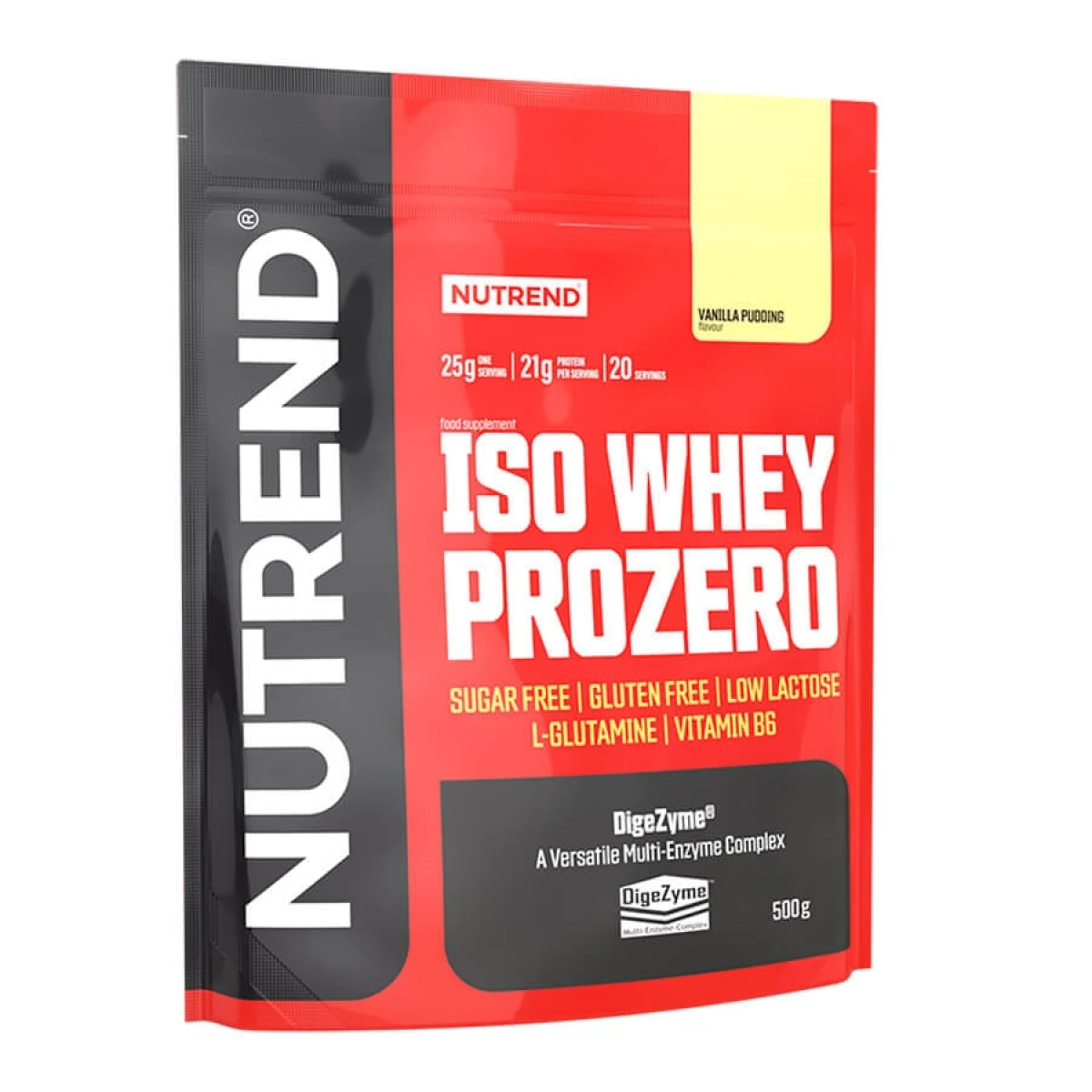Nutrend ISO WHEY Prozero 2250 g pudingová vanilka · záber 1