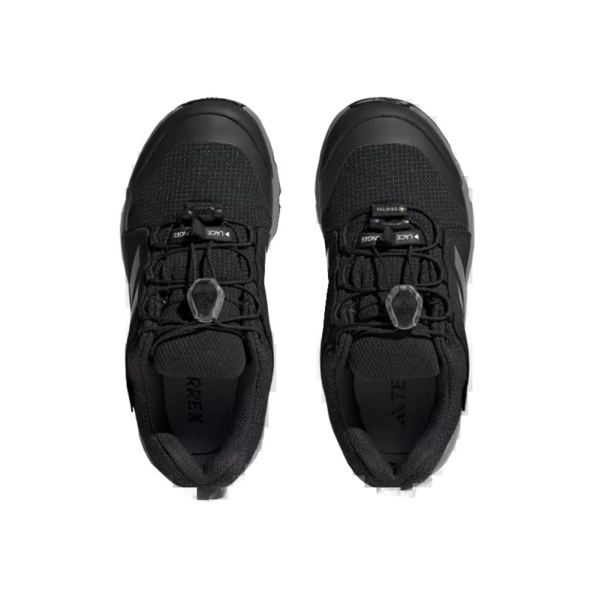 Juniorská nízká turistická obuv ADIDAS TERREX GTX K CBLACK GRETHR CBLACK · záber 3