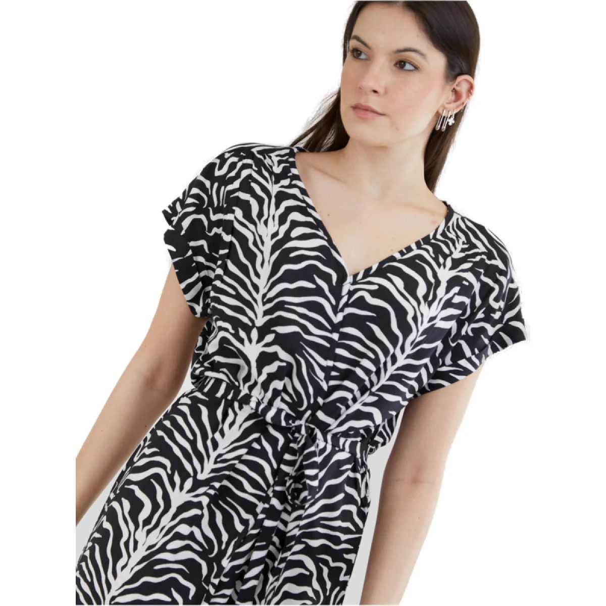 Dámske šaty FUNDANGO Palmetta Dress-903-black injun · záber 3