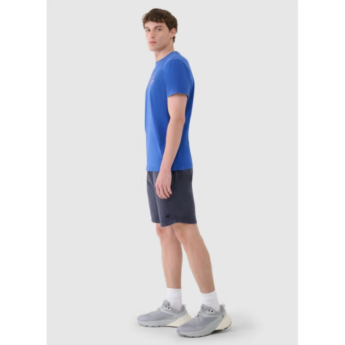 Pánské teplákové kraťasy 4F SHORTS CAS M606-22S-ANTHRACITE · záber 4