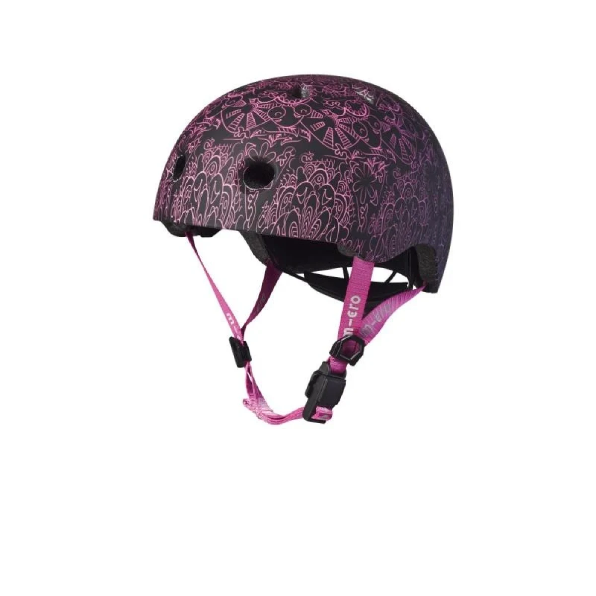 Micro Mandala pink LED - M (54-58 cm) helma · záber 1