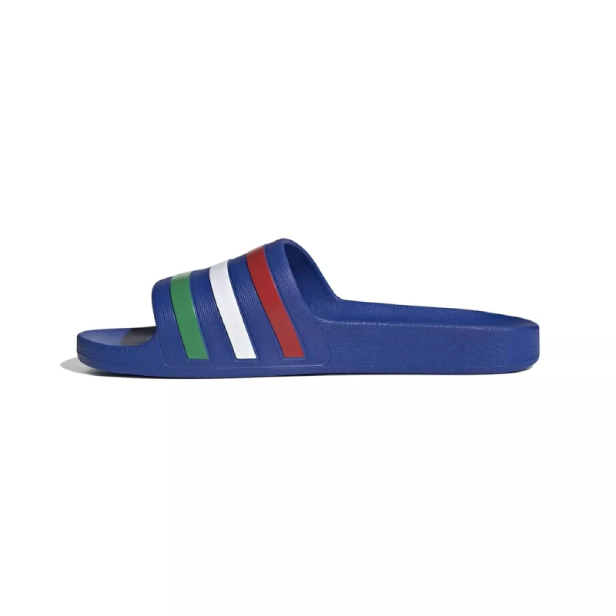 Pánske šlapky (plážová obuv) ADIDAS Adilette Aqua M bold blue green cloud white · záber 2