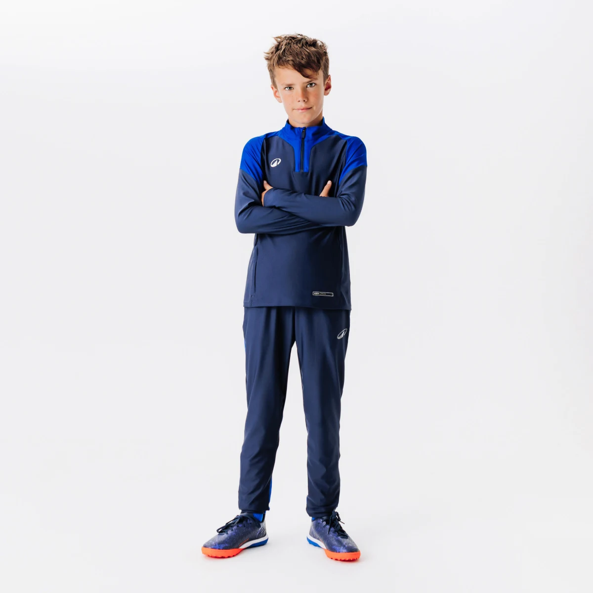 KIPSTA Detské futbalové nohavice Viralto Club modré 5-6 r (113-122 cm) · záber 2