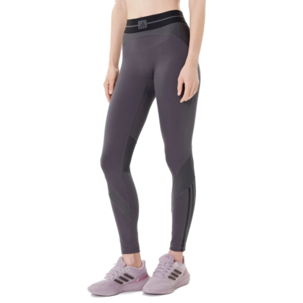 Dámske legíny ADIDAS HYG RIB 1 1 L GRESIX BLACK · záber 1