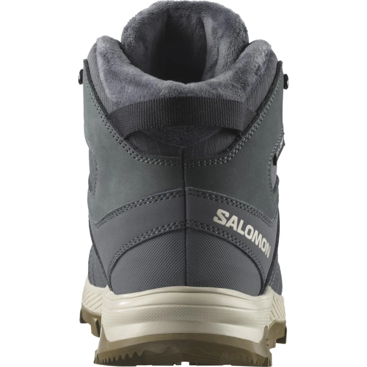 Pánske členkové zimné topánky SALOMON Outchill TS WP M turbulence rainy day dark navy · záber 5