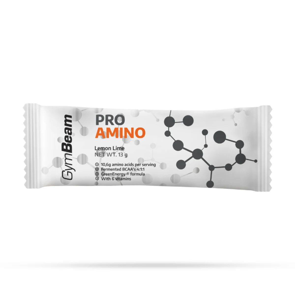 GymBeam Vzorek ProAMINO - Příchuť: Zelené jablko | Hmotnost: 0,013 kg | Balení: 600 · záber 3