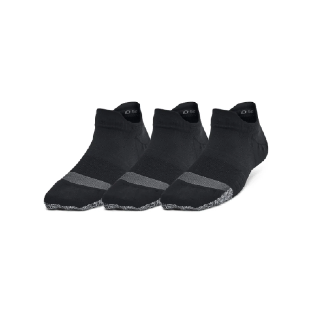 Dámske ponožky UNDER ARMOUR 3 PACK-Womens UA Breathe NS Tab-BLK · záber 1