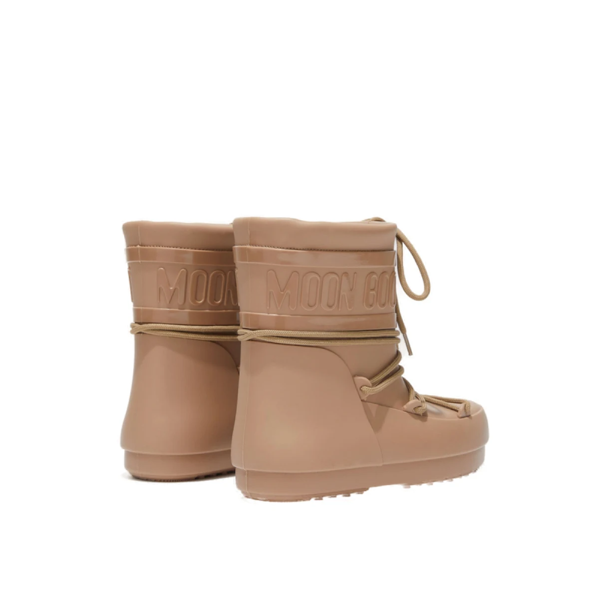 Dámské gumáky MOON BOOT RAIN BOOTS LOW, 003 praline · záber 2