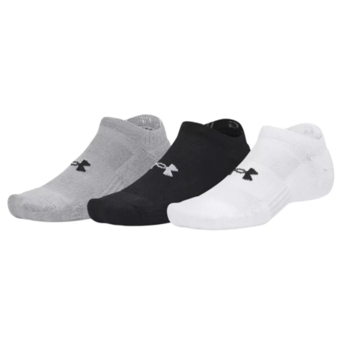 Ponožky UNDER ARMOUR 3 PACK-UA Performance Cotton NS-WHT · záber 1