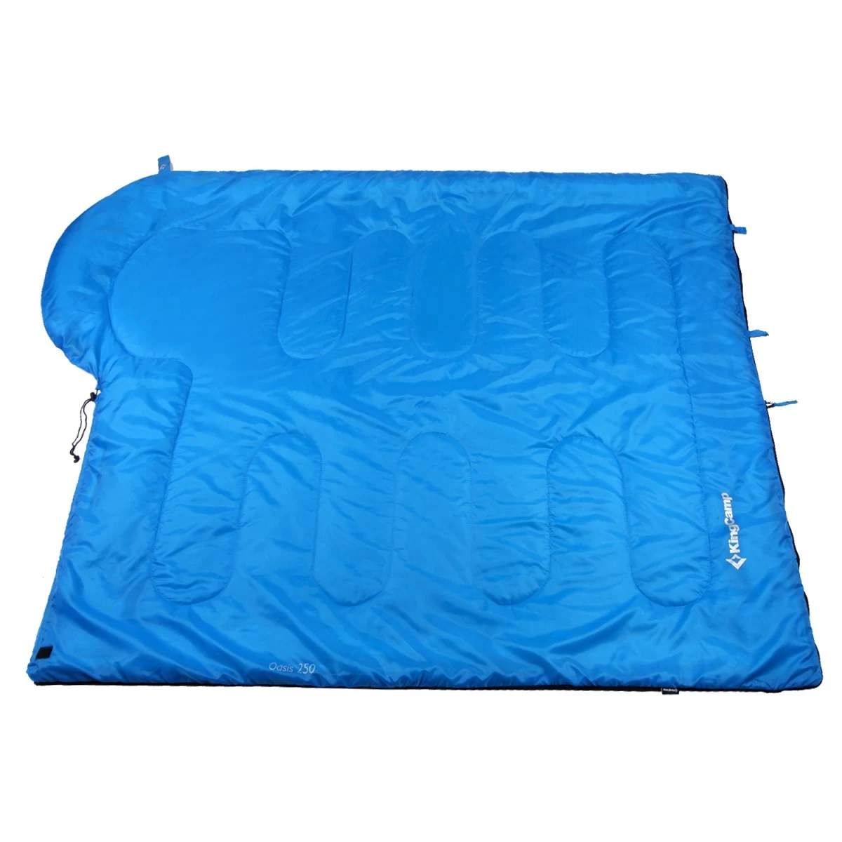 Spací pytel KING CAMP Oasis 250 modrý - Hmotnost: 1,4 kg · záber 4