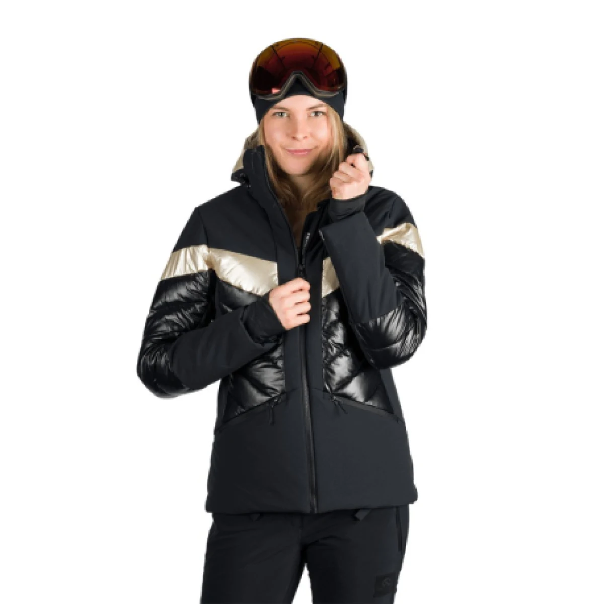 Dámska lyžiarska bunda NORTHFINDER ABIGALE-269black · záber 1