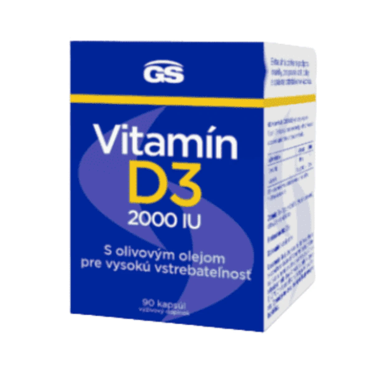 GS Vitamín D3 2000 IU 90 kapsúl · záber 1