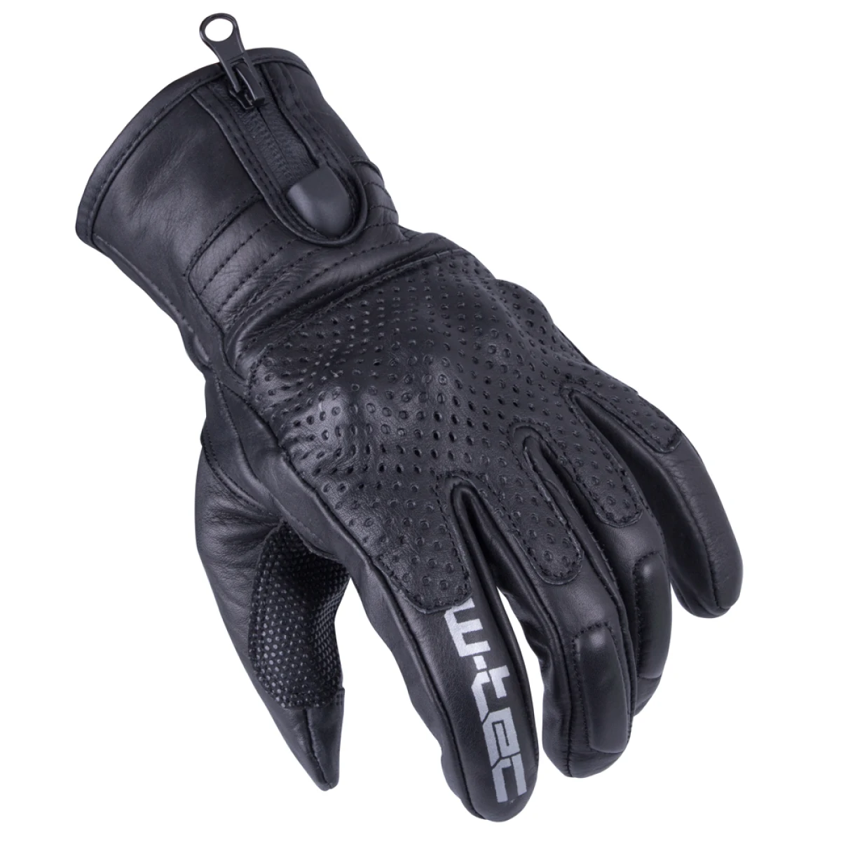 Pánske moto rukavice W-TEC Swaton Farba čierna, · záber 1