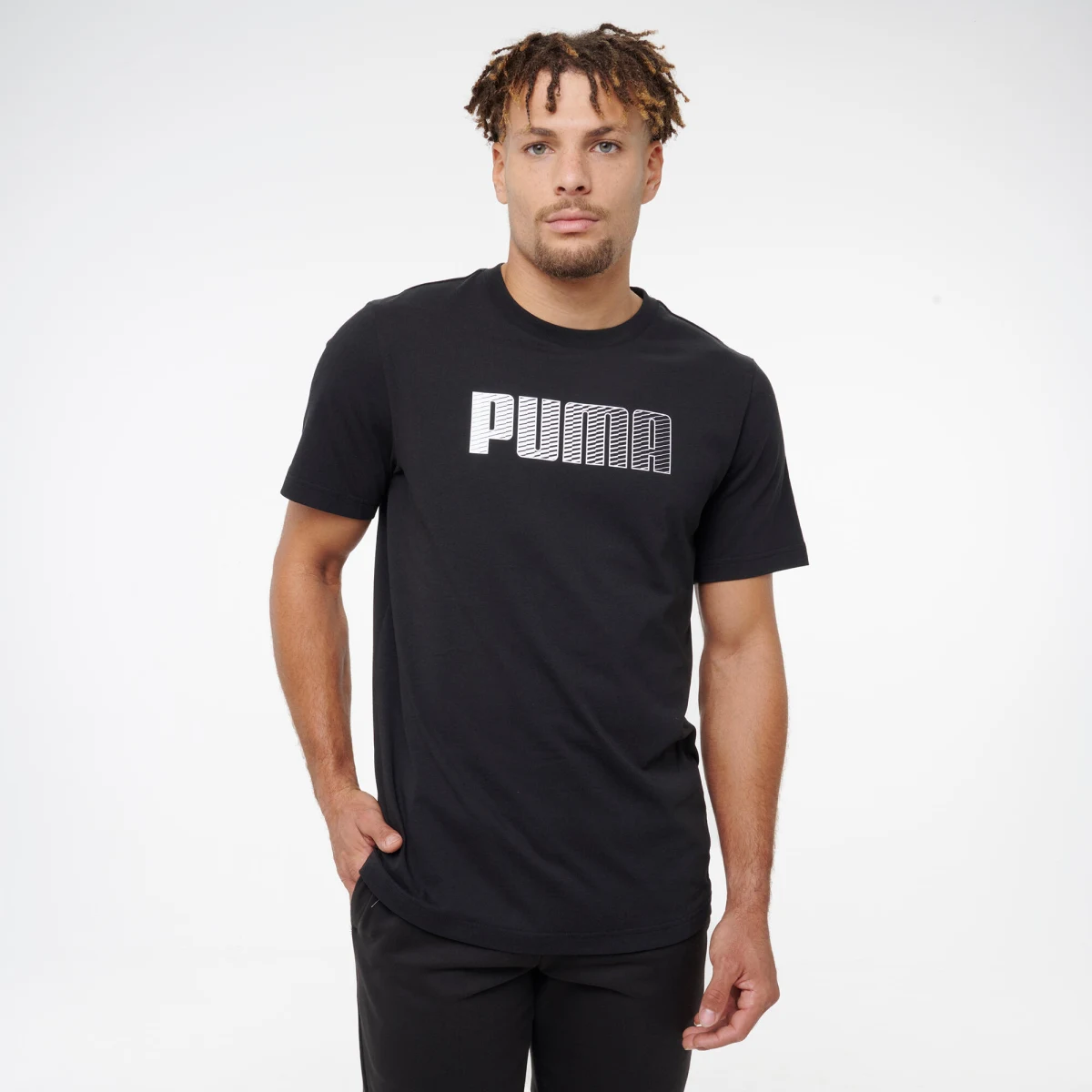 PUMA PUMA pánske fitness tričko s krátkym rukávom čierne 2XL · záber 1