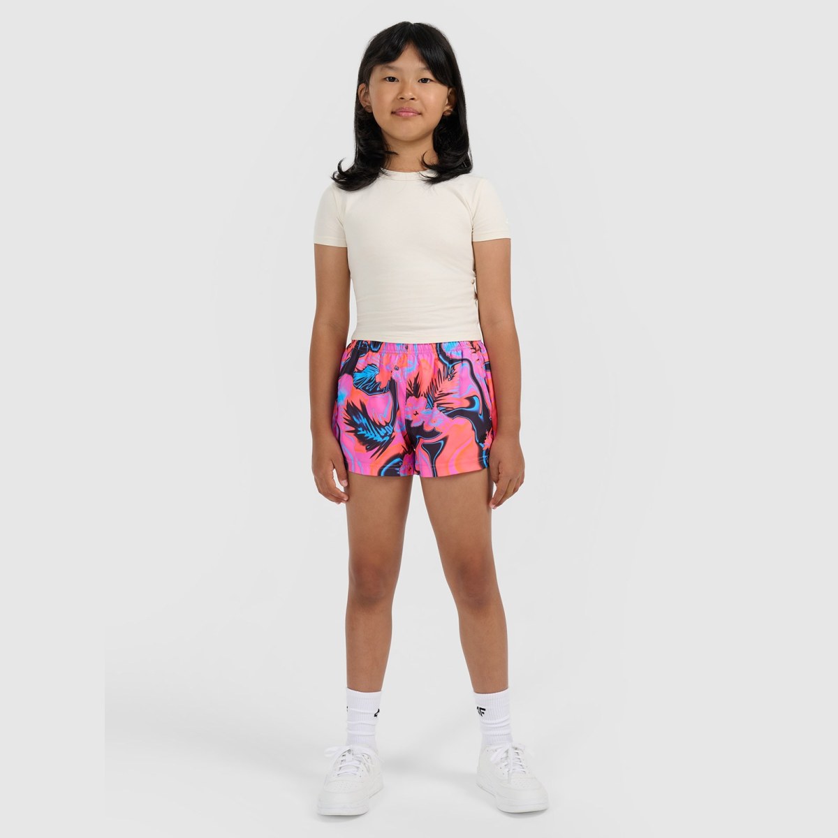 Dievčenské plážové boardshorty - multicolor · záber 1