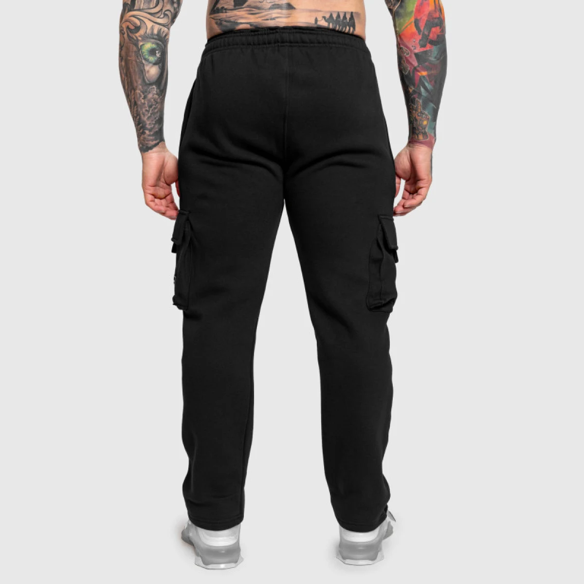 Pánske tepláky Iron Aesthetics Utility, čierne · záber 4