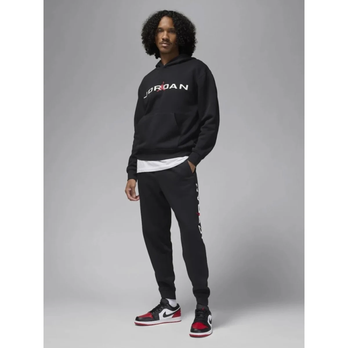 Pánská mikina s kapucí NIKE JORDAN ESS JD AIR STRCH FLC HDY · záber 4