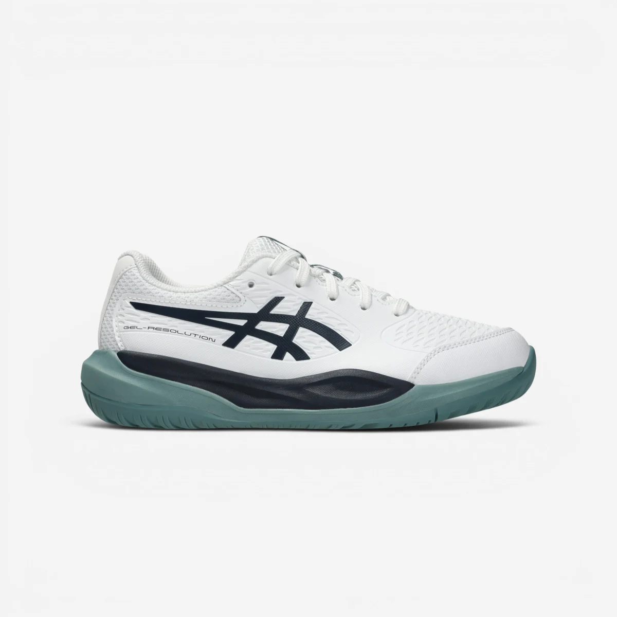 ASICS ASICS Gel Resolution X detská tenisová obuv bielo-zelená 39 · záber 2