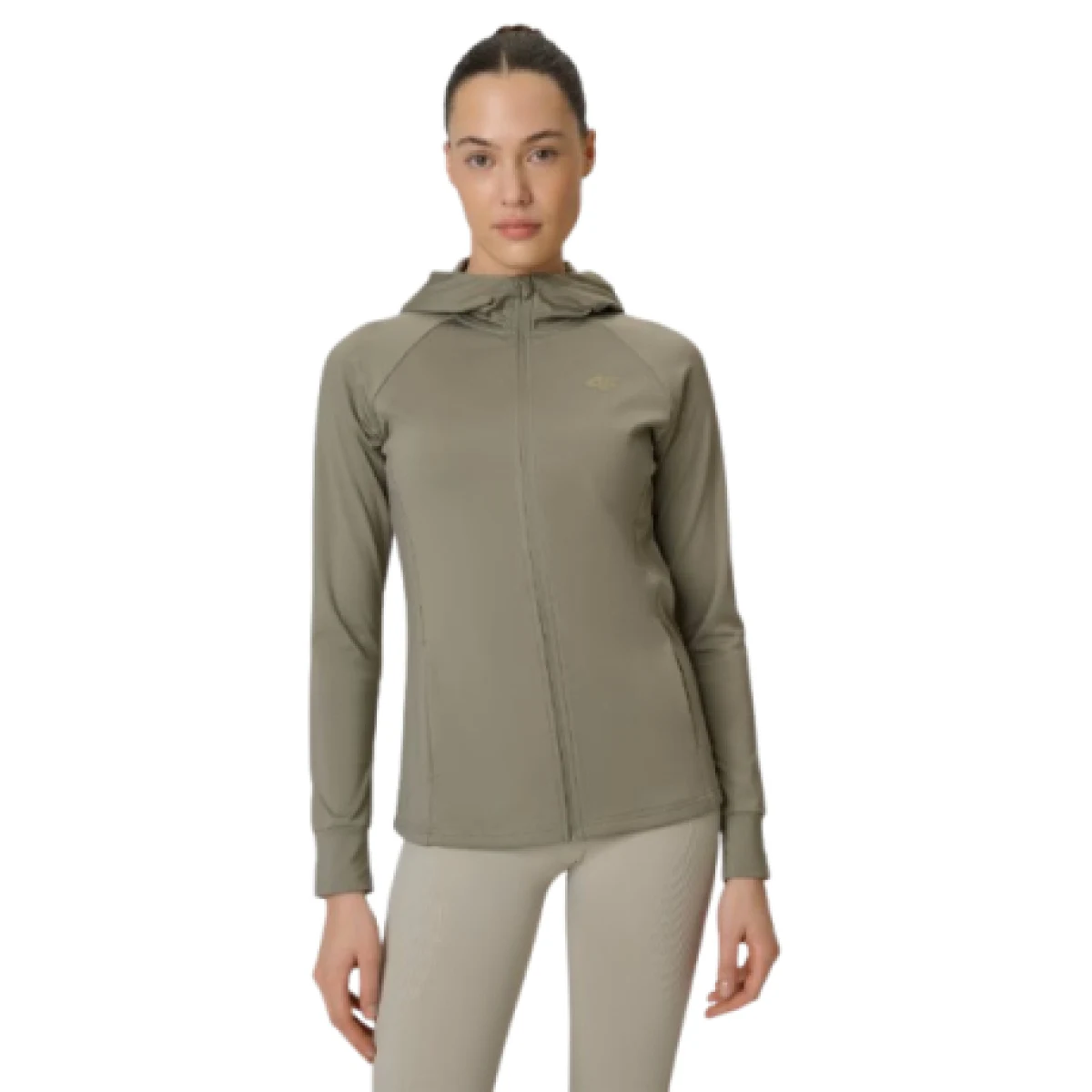 Dámska tréningová mikina 4F SWEATSHIRT FNK F656-41S-GREEN · záber 1