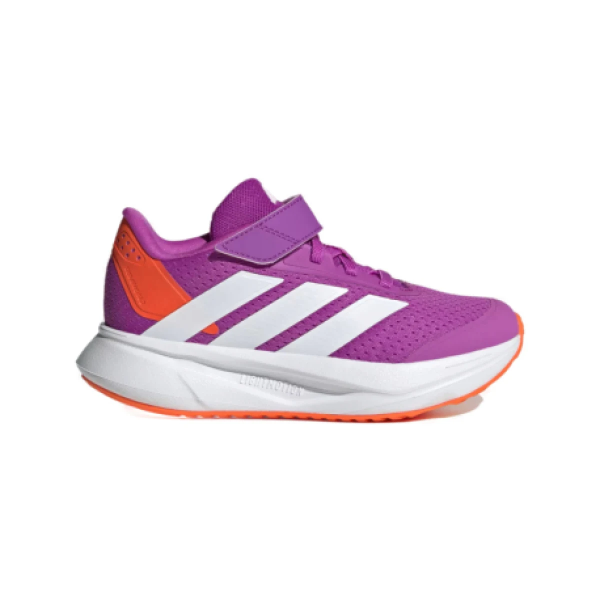 Dívčí sportovní obuv (tréninková) ADIDAS Duramo SL2 K purple burst cloud white impact orange · záber 1