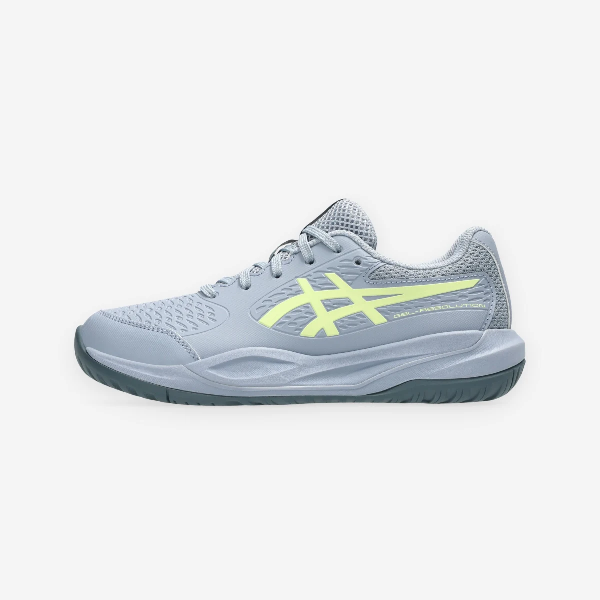 ASICS ASICS Gel Resolution X GS detská tenisová obuv sivo-žltá 36 · záber 1