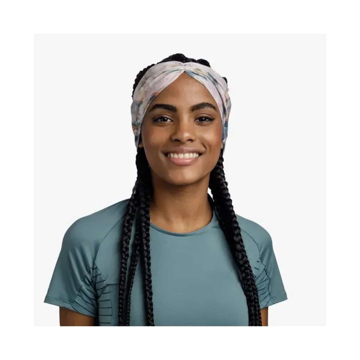 Dámska čelenka BUFF COOLNET UV® ELLIPSE HEADBAND KIVU ROSÉ · záber 4