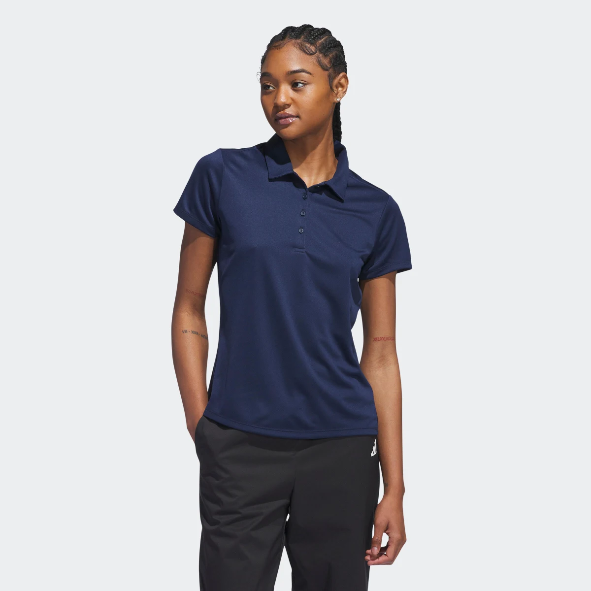 ADIDAS ADIDAS dámska golfová polokošeľa tmavomodrá XS · záber 1