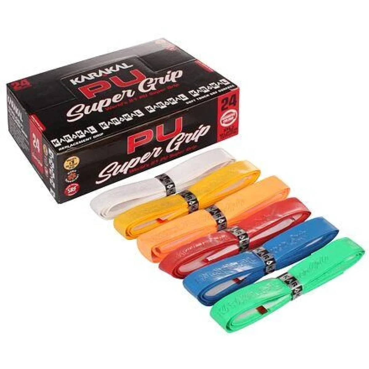 Karakal PU Super grip Assorted základní omotávka mix barev · záber 1