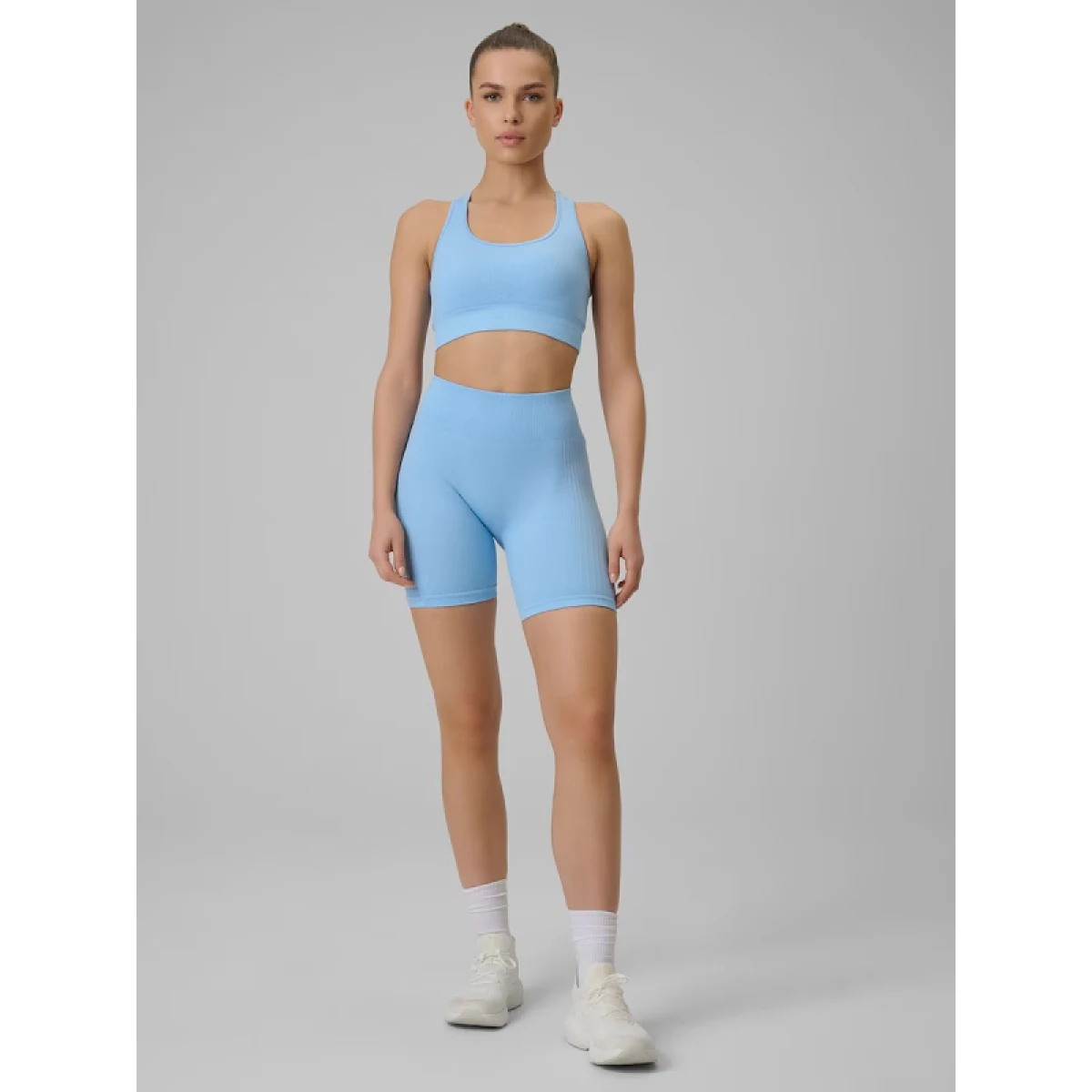 Dámské tréninkové kraťasy 4F SHORT TIGHTS FNK F087-33S-BLUE · záber 3