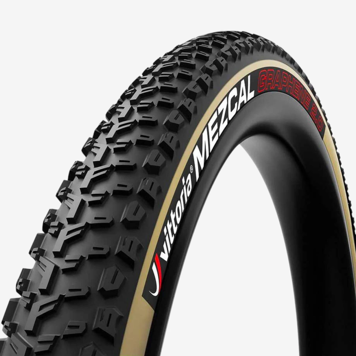 ROCKRIDER Vystužený plášť na MTB Vittoria Mezcal 29 x 2,25" TLR béžové bočnice 55-622 · záber 1